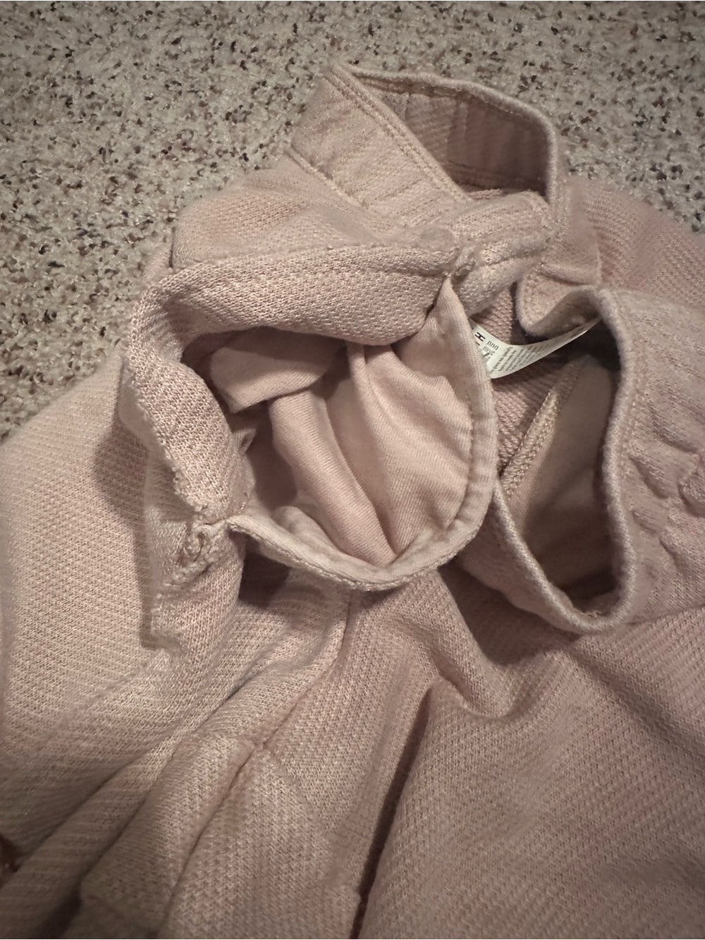 Aerie AE Women’s Cream tan Knit Lounge Shorts pockets medium nwt - Picture 5 of 6